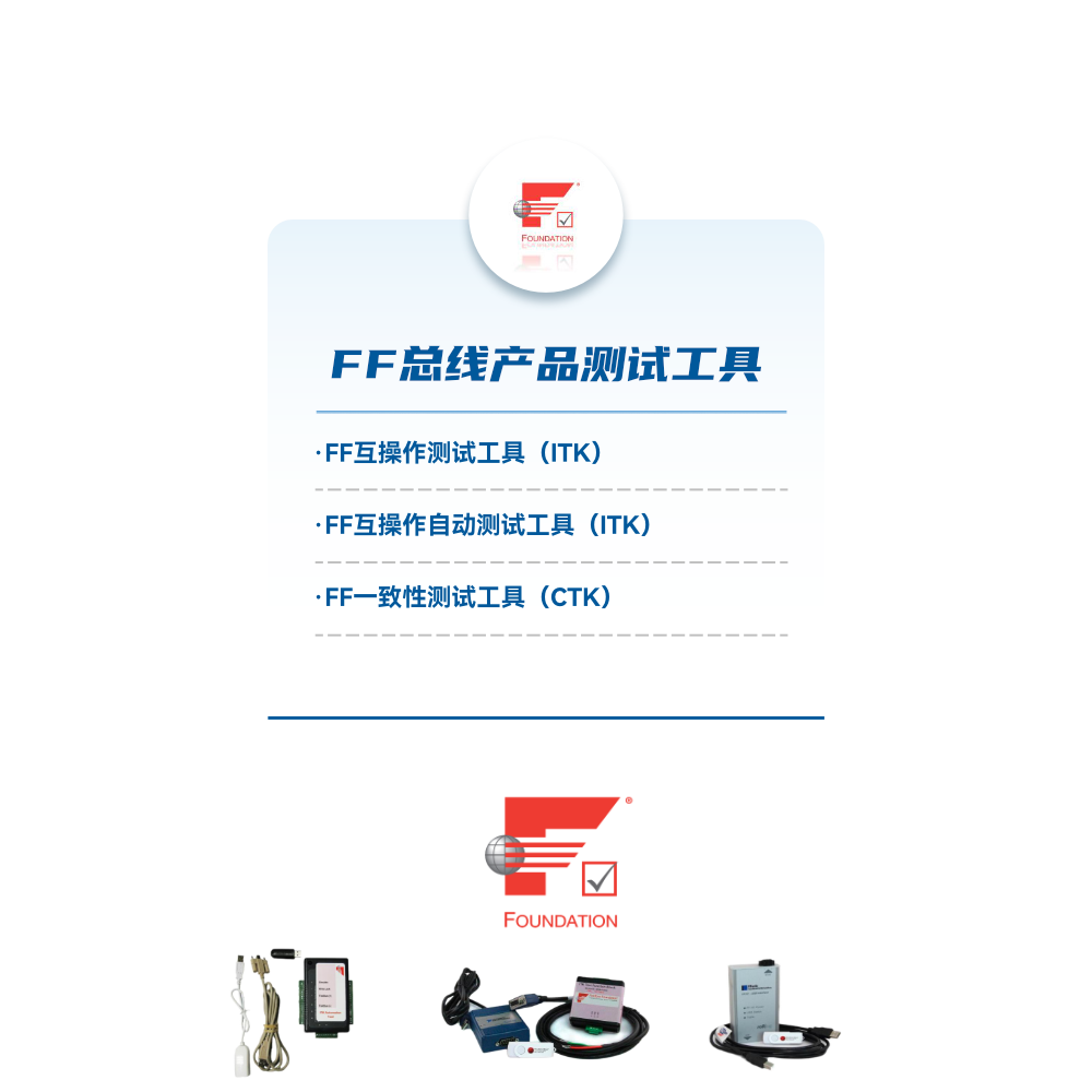 FF 總線產品定制開發(fā)及測試服務